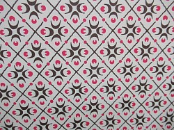 Réf.VAR51 / VARESE 120 gr / 50 x 69 CM / ROUGE & MARRON / 9 disponibles / 3,50 €