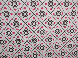 Réf.VAR51 / VARESE 120 gr / 50 x 69 CM / ROUGE & MARRON / 9 disponibles /  2,00 €