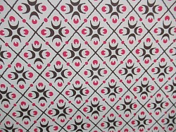 Réf.VAR51 / VARESE 120 gr / 50 x 69 CM / ROUGE & MARRON / 6 disponibles /  2,00 €