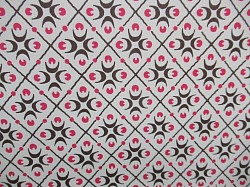 Réf.VAR51 / VARESE 120 gr / 50 x 69 CM / ROUGE & MARRON / 3 disponibles /  2,00 €