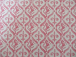 Réf.VAR36 / VARESE 120 gr / 50 x 69 CM / ROUGE / 1 disponible /  3,50 €