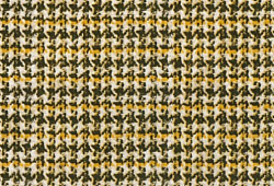 Réf.TO65 /  TWEED Marron & Jaune / 66 x 50 cm / 5 disponibles / 1,50 €