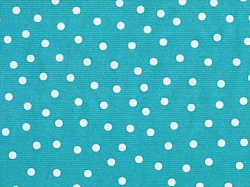 Réf.TO58 / PAPIER KRAFT BLANC / Pois fond bleu / 70 x 50 cm / 1 disponible /  0,5O €