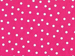 Réf.TO57 / PAPIER KRAFT BLANC / Pois fond rose / 70 x 50 cm / 3 disponibles / 1,50 €