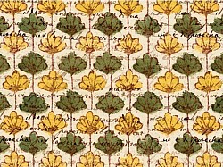 Réf.TO19 / 70 x 50 cm / Gaphisme floral /  disponibles /  1,00 €