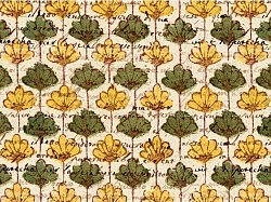 Réf.TO19 / 70 x 50 cm / Gaphisme floral / 2 disponibles /  0,50 €