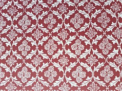 Réf.VAR22 / VARESE 120 gr / 50 x 69 CM / BORDEAUX / 4 disponibles /  2,00 €