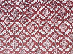 Réf.VAR22 / VARESE 120 gr / 50 x 69 CM / BORDEAUX / 2 disponibles /  2,00 €