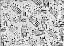 LIQUIDATION DU STOCK / Réf.SUPG / CHIROMANCIE  / 70 x 50 cm / IVOIRE / 9 disponibles / PRIX : 1,00 €