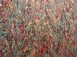 Réf.2512 / Marbré à la Cuve sur Ingres Vergé / 65 x 50 cm / 10 disponibles /  4,50 €