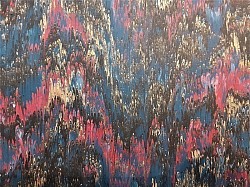 Réf.2503 / Marbré à la Cuve sur Ingres Vergé / 65 x 50 cm / 10 disponibles /  4,50 €