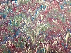 °Réf.2501 / Marbré à la Cuve sur Ingres Vergé / 65 x 50 cm / X / 3 disponibles /  4,50 €