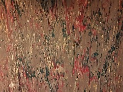 Réf.2514 / Marbré à la Cuve sur Ingres Vergé / 65 x 50 cm / 4 disponibles / 4,50 €