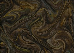 Réf.2607 / Marbré à la Cuve sur Ingres Vergé / 65 x 50 cm / 7 disponibles / 4,50 €