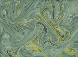 Réf.2600 / Marbré à la Cuve sur Ingres Vergé / 65 x 50 cm / 3 disponibles /  4,00 €