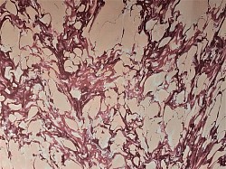 Réf.3015 / Marbré à la Cuve sur Ingres Vergé / 65 x 50 cm  / 9 disponibles / 2,60 €