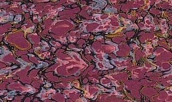 Réf.955 / Marbré à la Cuve sur Ingres Vergé / 65 x 50 cm / V / 7 disponibles /  4,50 €