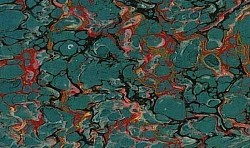 Réf.957 / Marbré à la Cuve sur Ingres Vergé / 65 x 50 cm / 9 disponibles /  4,50 €