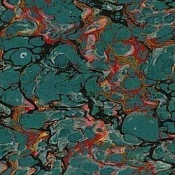 Réf.957 / Marbré à la Cuve sur Ingres Vergé / 65 x 50 cm / 7 disponibles /  4,50 €