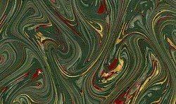 Réf.13016 / Marbré à la Cuve sur Ingres Vergé / 65 x 50 cm  / 12 disponibles / 2,60 €