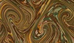 Réf.13063 / Marbré à la Cuve sur Ingres Vergé / 65 x 50 cm / 9 disponibles /  2,60 €