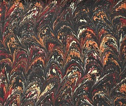 Réf.4011 / Marbré à la Cuve sur Ingres Vergé / 65 x 50 cm / 11 disponibles /  4,50 €