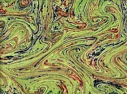 °Réf.2104 / Marbré à la Cuve sur Ingres Vergé / 65 x 50 cm / X / 3 disponibles /  4,20 €