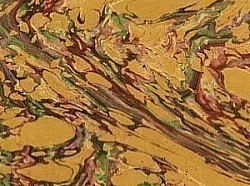 +Réf.2100 / Marbré à la Cuve sur Ingres Vergé / 65 x 50 cm / 5 disponibles /  4,50 €