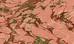 Réf.2101 / Marbré à la Cuve sur Ingres Vergé / 65 x 50 cm  / 9 disponibles / 2,60 €