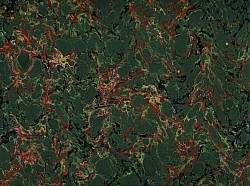 Réf.12908 / Marbré à la Cuve sur Ingres Vergé / 65 x 50 cm / 10 disponibles /  2,60 €