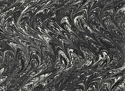 Réf.2406 / Marbré à la Cuve sur Ingres Vergé / 65 x 50 cm / X / 14 disponibles /  4,50 €