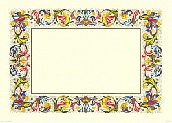 Réf.DIP19 / 4,00 € / 49,5 cm x 34,5 cm ( LT x HT ) / 31 x 18,4 cm ( a x b )