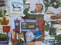 Réf.TO66 / 48 x 68 cm / Objets anciens, papier glacé / 1 disponible /  0,5O €