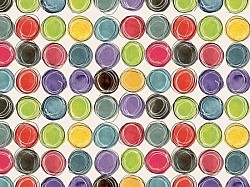 Réf.TO50 / 70 x 50 cm / Bonbons acidulés multicolores / 1 disponible /  1,00 €