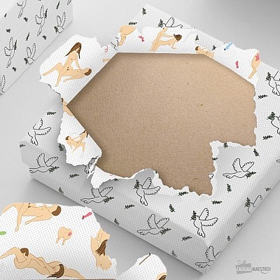 PAPIER CADEAU EROTIQUE