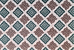 Ref. VAR 16 / VARESE 120 gr / 50 x 69 CM / MARRON & VERT / 5 disponibles /  2,00 €