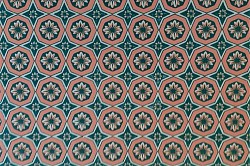 Ref. VAR 62 / VARESE 120 gr / 50 x 69 CM / VERT & ROSE / 2 disponibles /  2,00 €