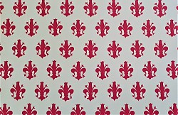 Ref. VAR 68 / VARESE 120 gr / 50 x 69 CM / ROUGE / 5 disponibles / 3,50 €
