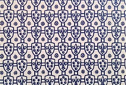 Ref. VAR 81 / VARESE 120 gr / 50 x 69 CM / BLEU / 5 disponibles / 3,50 €