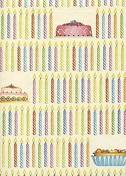 Réf.TO21 / Bougies d' anniversaire / 70 x 50 cm / 2 disponibles / 1,00 €