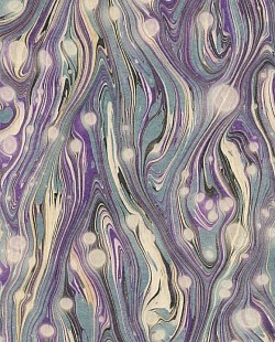 Réf.PO39 / MARBRE TONS PASTELS PARME & OR / 70 x 50 cm / 10 disponibles / 3,80 €