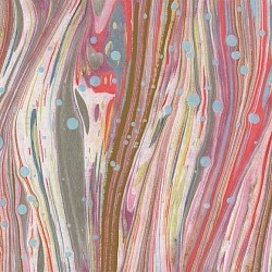 Réf.PO40 / MARBRE TONS PASTELS ROSE & OR / 70 x 50 cm / 10 disponibles / 3,80 €