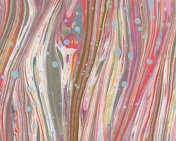 Réf.PO40 / MARBRE TONS PASTELS ROSE & OR / 70 x 50 cm / 3 disponibles / 1,80 €