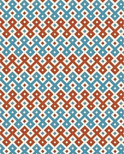 Réf.PO45 / GRAPHISME BLEU ET ROUGE / 70 x 50 cm / 2 disponibles / 1,00 €