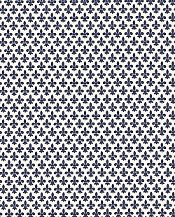 Réf.PO47 / FLEURS DE LYS BLEU  / 70 x 50 cm / 10 disponibles / 3,80 €