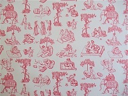 Réf.PO15 / 67 x 49 cm /  EROTIK / Rouge sur blanc  / 10 disponibles /  1,00 €