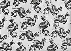 Réf.PO57 / DRAGONS / 70 x 50 cm / IVOIRE / 3 disponibles / PRIX : 1,00 €