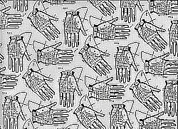 Réf.PO53 / CHIROMANCIE / 70 x 50 cm / IVOIRE / 9 disponibles / PRIX : 1,00 €