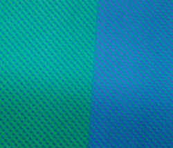 Réf.P083 / POIS BLEU & POIS VERT VERSO / 34 x 50 cm / 3 disponibles / 0,50 €