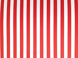 Réf.P082 / RAYURES ROUGE & BLANC RECTO / VERSO / 34 x 50 cm / 3 disponibles / 0,50 €